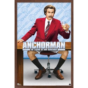 Trends International ANCHORMAN - ONE SHEET Framed Wall Poster Prints - 1 of 4