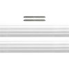 6FT 1-3/8 Lumi Home Furnishings Mix and Match Wood Single Rod 2ct White - 2 of 4