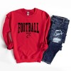 Simply Sage Market Varsity Football Babe Sweatshirt - 3 of 4