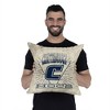 NCAA 26 x 26 New Wave Woven Tapestry Pillow Chattanooga Mocs - 4 of 4