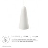 Modway Beacon 1-Light Pendant Light – Modern Hanging Light Fixture with Clear Globe Shade and Brass Finish for Kitchen or Entryway - 2 of 4