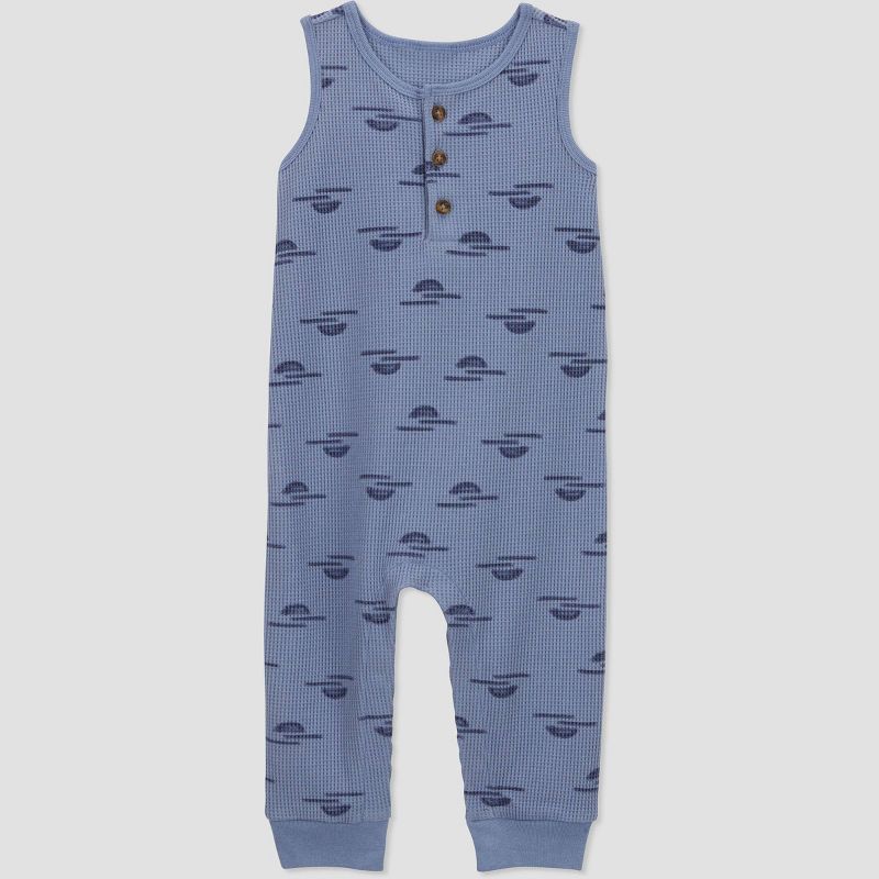 Carter's Just One You® Baby Boys' Sunset Jumpsuit - Blue, 1 of 5