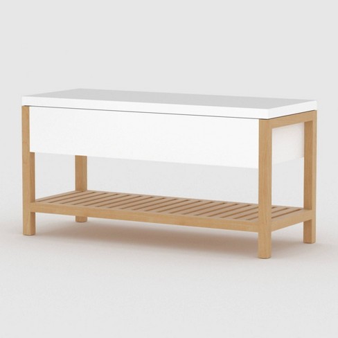 35 Emery Bench White Rst Brands Target
