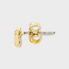 Bijoux Sport by Luv Aj MLB Gold Logo Stud Earrings - 3 of 3