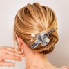 Unique Bargains Women's Metal Long Duckbill Hair Clips Gray Light Coffee 5.31"x2.17"x1.18" 2 Pcs - image 2 of 4