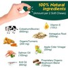 PetriMins Advanced Dogs Allergy & Seasonal Immune Skin Itch Relief ( Probiotics, Astragalus Root, Mushroom, Colostrum, Turmeric, Omega-3 ) 90 ct - 2 of 4