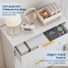 Morden Fluted Dresser for Bedroom, 4/5 Drawer Dresser for Living Room, Chest of Drawer - 4 of 4