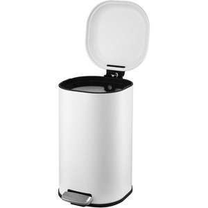 8 Gallon (30L) Stainless Steel Step-On Trash Can - 1 of 4