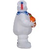 Gemmy 3.5 ft Airblown® Blowup Inflatable Ghostbusters Stay Puft Marshmallow Man Outdoor Decoration - White - 2 of 3