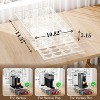Acrylic Coffee Pod Organizer for Nespresso Vertuo, 40-Capacity Clear Storage Drawer (1-Tier) - 2 of 4