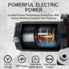 10000lbs Electric Vehicle Winch, Waterproof IP67 85ft Synthetic Rope Truck Winch with Wireless Handheld Remote, 12V Power Winch for Towing UTV - 3 of 4