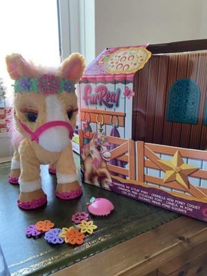 FURREAL Interactif Peluche Poney Cannelle