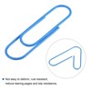 Unique Bargains Large Size Metal Prevent Tearing Pages Home Office Paper Clip 20 Pcs - 4 of 4