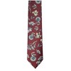 Men's Floral Printed Design 100% Micro Fiber 3.25" W x 58" L Necktie - 2 of 3