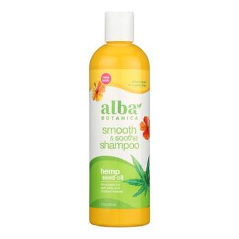 Alba Botanica Smooth and Soothe Shampoo Hemp Seed Oil - 12 oz