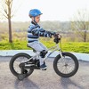 Costway 14/16/18-Inch Kid’s Bike for 4-7 Years Old with Adjustable Saddle & Anti-slip Handlebar Silver/Red/Pink/Black - 2 of 4