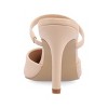 Journee Collection Women's Yvon Narrow Width SuperNatural Shades Pointed Toe Mule Pumps - 3 of 4