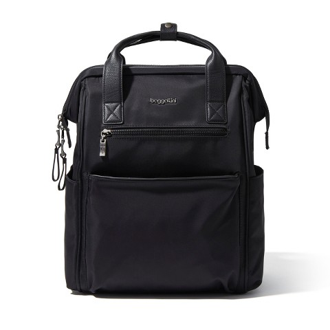 Baggallini Soho Laptop Backpack Travel Bag - Black