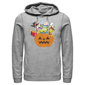 Men's Toy Story Halloween Toy Treats Pull Over Hoodie - 1 of 4