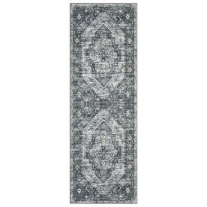 COZONY Washable Runner Rug, Stain Resistant Vintage Carpet with Non-Slip Backing for Hallway & Kitchen - 1 of 4