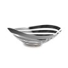 Nambe Pulse Bread & Fruit Bowl, Acacia Wood and Stainless Steel ,16.25" L x 8.5" W x 5.5" H - 2 of 4