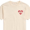 Men's - Star Wars - Valentine Heart Logo Short Sleeve Graphic T-Shirt - 2 of 4