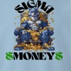 Rerun Island Men's Sigma Money Long Sleeve Graphic Cotton Pullover Sweatshirt - 2 of 4