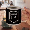California State University Los Angeles Secondary Logo Ceramic Coffee Mug Novelty Gift Mugs for Coffee Tea and Hot Drinks 11oz White - 4 of 4