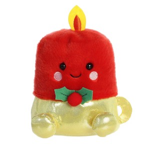 Aurora Mini Luz Candle Palm Pals Festive Stuffed Animal Red 5" - 1 of 4