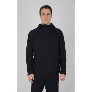 90 Degree By Reflex Mens Brushed Warp Full Zip Hoodie - 1 of 3