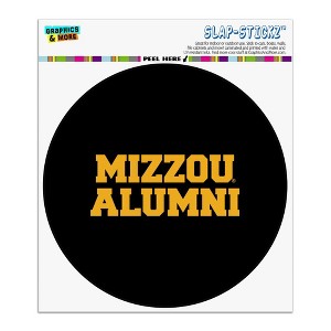 University of Missouri Alumni Automotive Car Window Locker Circle Bumper Sticker - 1 of 4