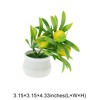 Unique Bargains Artificial Plants Plastic 3.15"x3.15"x4.33" 1 Pcs - 3 of 4