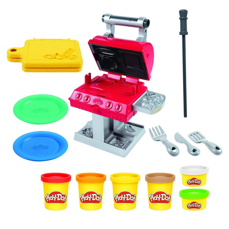 Play-Doh Kitchen Creations Grill &#39;n Stamp Playset, 3 of 14