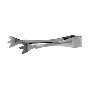 Winco Ice Tongs, Stainless Steel, 3 Prongs, Satin Finish, 7" - 1 of 1