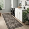 Machine Washable Soft Indoor Area Rugs Vintage Low Pile Non Slip Carpet for Bedroom Living Room Decor Bedside Bathroom Floor Mat - 4 of 4