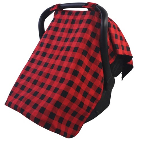 Hudson Baby Unisex Baby Reversible Car Seat and Stroller Canopy, Buffalo Plaid, One Size - image 1 of 4