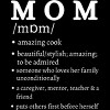 Men's Design By Humans Mom Dictionary Definition By BeingMasculine T-Shirt - 2 of 2