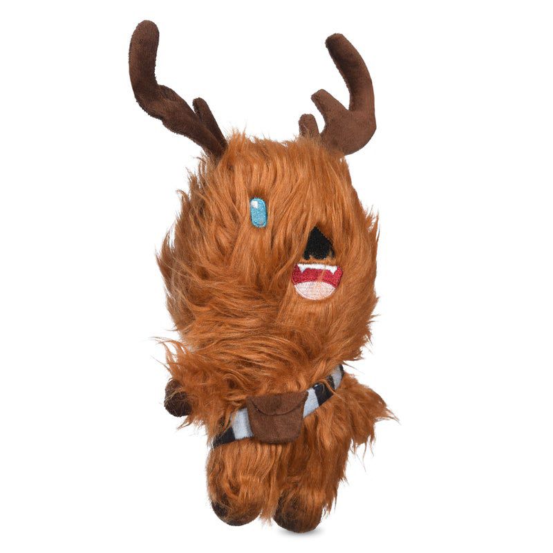 Star Wars: 6" Holiday Chewbacca Reindeer Plush Squeaker Toy, 2 of 5