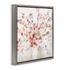 Stupell Industries Abstract Warm Floral Vines Floating Frame Canvas Art, Gray, 18" x 18" - 2 of 4