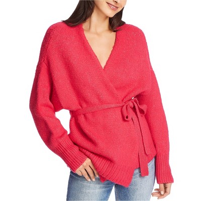 1.STATE Womens Belted Cardigan Sweater