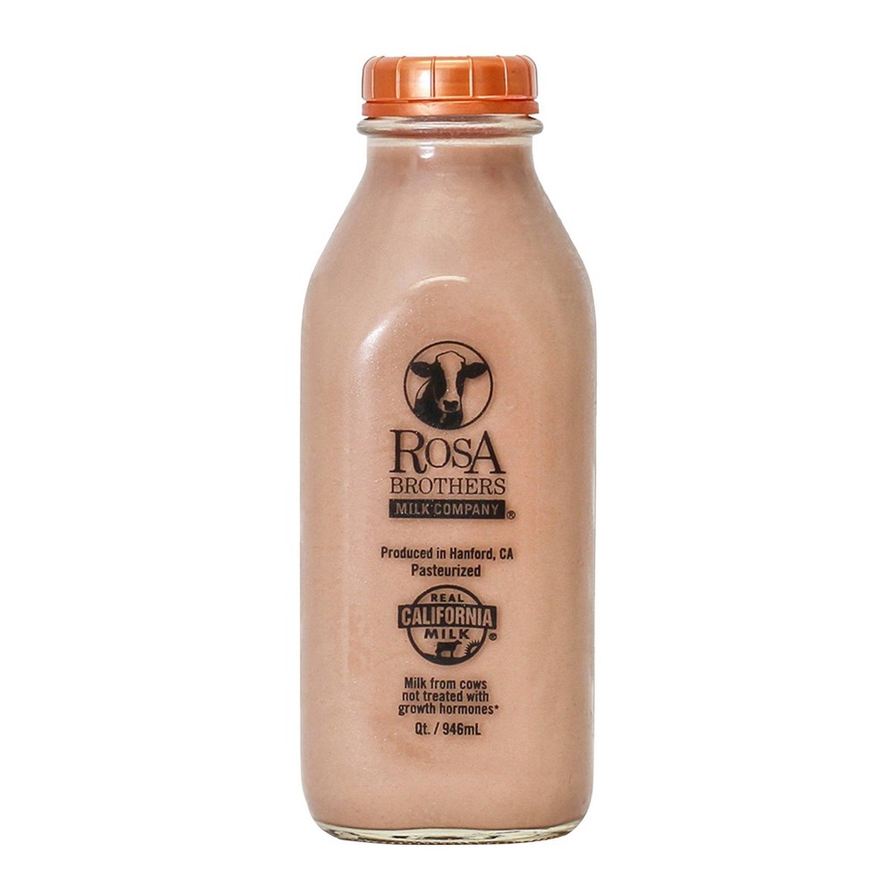 Rosa Brothers Milk Co. Whole Chocolate Milk - 1qt
