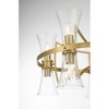 Savoy House Bennington 10 - Light Chandelier in  Warm Brass - 4 of 4