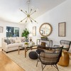 DORESshop 8-Light Gold Sputnik Chandeliers, Modern Ceiling Light Fixture, Farmhouse Chandelier, Kitchen Light Fixtures Pendant - 3 of 4
