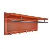 Chery Life Decorative Coat Racks with 5 Hooks, Coating Hook Wall Mounted with Shelf - 2 of 4