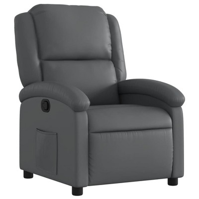 vidaXL Recliner Chair Grey