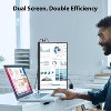 UPERFECT 18 inch 2K 144Hz Portable Monitor with Adjustable Stand, IPS HDR Display, FreeSync, VESA Mount & Dual Speakers for Laptop, Phone, Console, PC - 2 of 4
