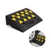 Rubber Curb Ramp, Rise Height Sidewalk Curb Ramp,Driveway Ramp or Forklifts, Trucks, Buses, Cars, Wheelchairs, Bikes - 2 of 4
