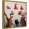 Amanti Art Whack-An-Elf by Lucia Heffernan Framed Canvas Wall Art - 3 of 4