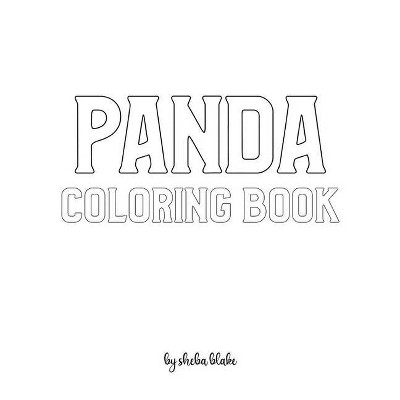 Panda Coloring Book for Children - Create Your Own Doodle Cover (8x10 Softcover Personalized Coloring Book / Activity Book) - by  Sheba Blake