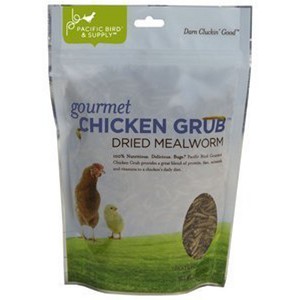 Pacific Bird & Supply Co. Gourmet Chicken Grub Dried Mealworms - 1 of 1